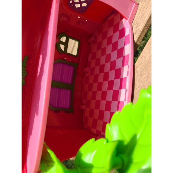 2008 Hasbro Strawberry Shortcake Playset Twirly Bird Berry Cafe Vintage 2000s - Picture 7 of 12